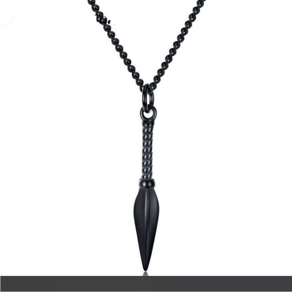 

ювелирные изделия doreenbeads ожерелье способа людей нержавеющей стали ninja weapons мужские ожерелья подвески цепи аксессуары подарочные, Silver