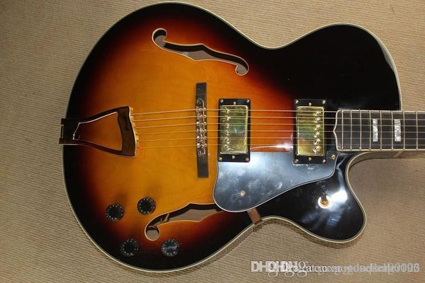 

new arrival custom jazz guitar semi hollow electric guitar in stock