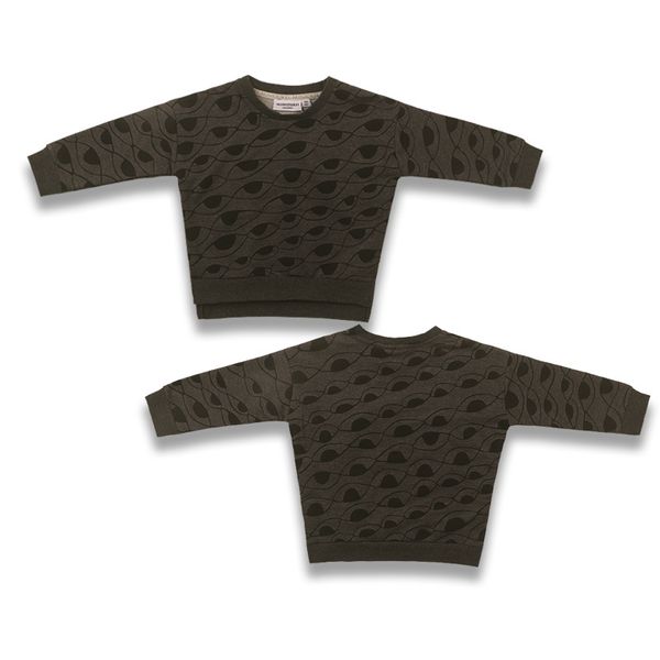 

2019 spring boys baby sweatshirts cotton girls long sleeve kids cartoon eyes print clothes children's hoodies, Black