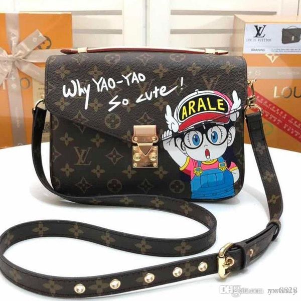 

women's one-shoulder bag handbag, leather production, large capacity, design bag, fashionable and generous,design bag,model:m40780