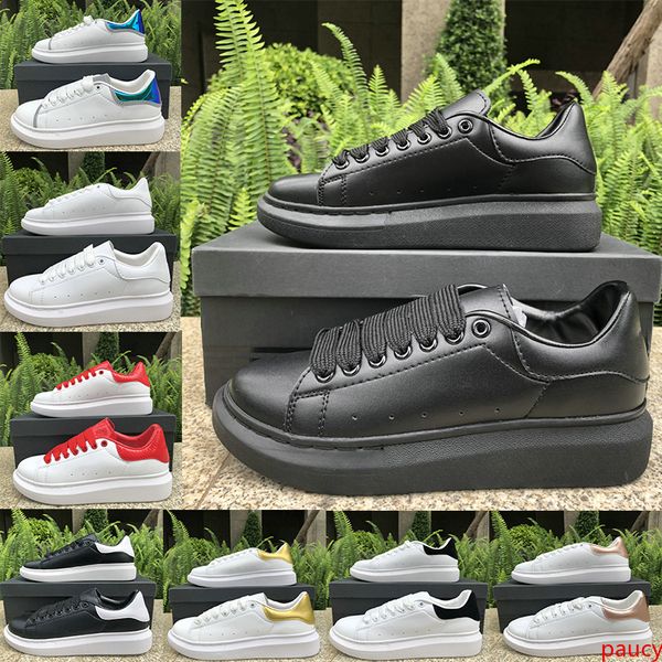 

black white velvet platform casual shoes designer sneakers leather lace up mens womens sports chaussures luxury fashion party chaussures