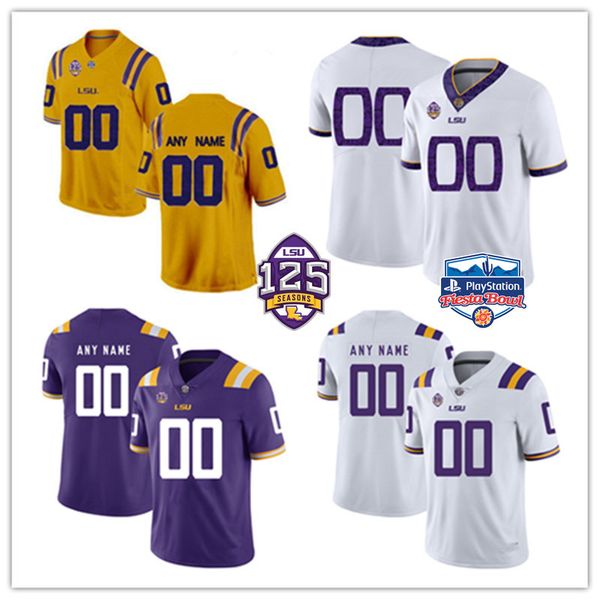 

mens custom ncaa lsu tigers football jersey eric reid bert jones billy cannon jerry stovall jarvis landry lsu tigers 125 seasons jersey s-3x, Black;red