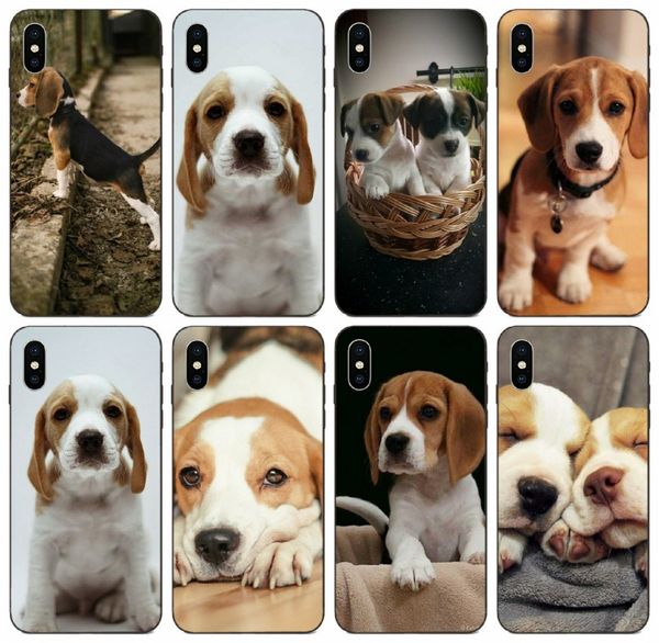 

[tongtrade] sweet beagles puppies loyal dog case for iphone 11 pro x xs max xr 8s 8 7s 7 plus samsung a8 plus honor 8c 8s htc u11 life case
