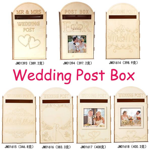 

wooden wedding supplies mailbox royal post style decoration wooden wedding creative letter box crafts decoration