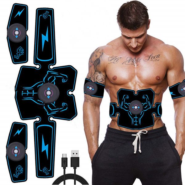 

Брюшной мышцы Стимулятор тренер EMS ABS Home Gym тренажеры Body Shaper мышц Электростимулято