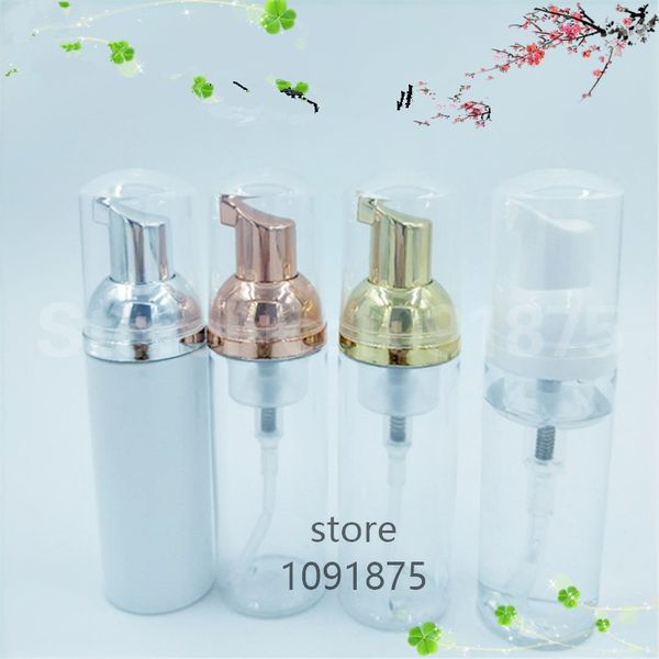 

30ps 30ml plastic foamer pump bottle refillable empty cosmetic bottle lashes cleanser soap dispenser foam bottle gold pump