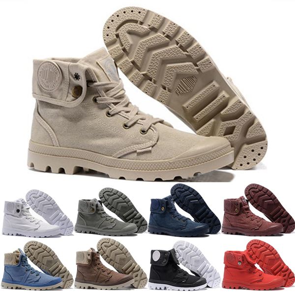 

palladium pallabrouse martens boots for women men classic triple white black winter boot army green ankle booties size 36-45