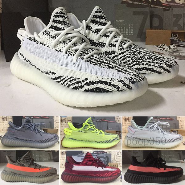 

2019 static shoes with box sesame butter v2 black white breds oreos running shoes sports sneakers size 36-48 pyt-t9