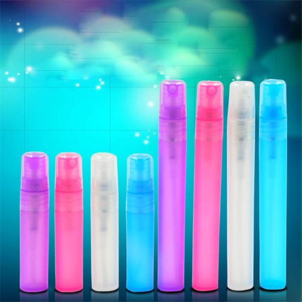 Mini 10ml / 5ml Viagem Garrafa de Spray Perfume PP Plastic Atomizer pequeno Vazio maquiagem recipientes Bomba Container mais novo Hot Sale