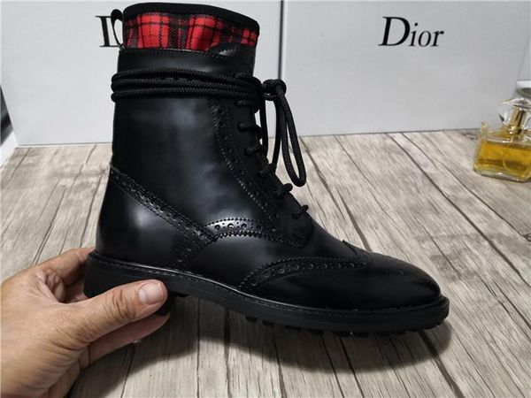 

the same star martin boots women's british style wild fashion short boots high-motorcycle boots children's shoes, Black