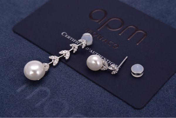 

fashion-women charm earrings new earrings wsj000 with exquisite gift box 1104050 tang6602, Golden