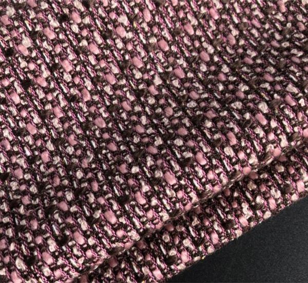 

red purple stripe jacquard embroidery painting tweed polyester cotton fabric coat dress textiles nappe rideau tissu patchwork fabric c824, Black;white