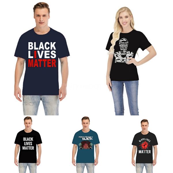 

black lives matter20ss designer t shirt luxury summer t shirt fire crane fashion men women black cotton tees short sleeve size s-xxl #75906, Gray;blue
