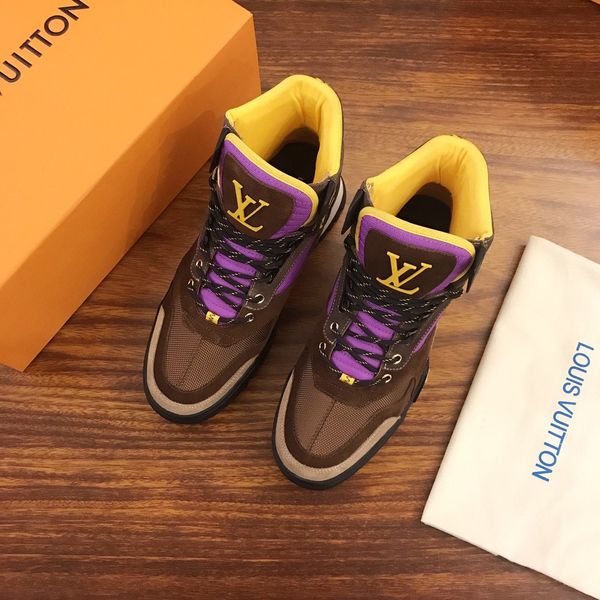 

this year's latest style high-end luxury men's casual sports shoes fashion design brand high-men's shoes wild style classic p