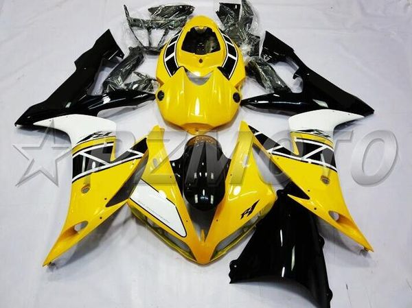 

новые наборы зализов мотоцикла прессформы впрыски abs пластичные приспособленные для yamaha yzf-r1-1000 2004-2006 04 05 06 кузов установлен