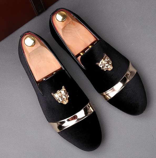 

italian luxury brand mens dress shoes loafers business formal shoes men wedding dress 2022 zapatos de hombre de vestir formal, Black