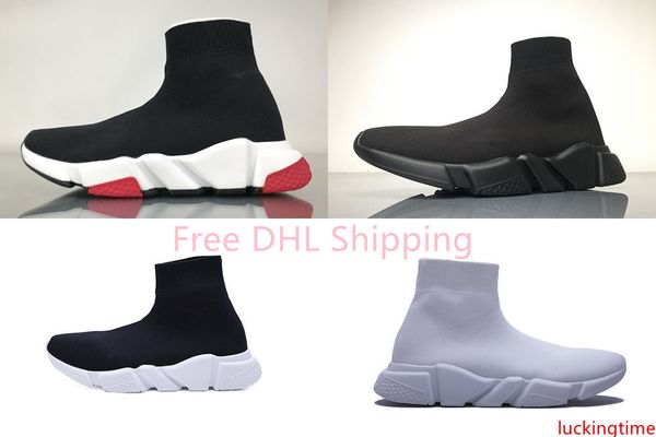 

доставка dhl с мужской и женской повседневной обувью zoom slip-on speed trainer low mercurial xi black high fashion help socks shoes кроссов