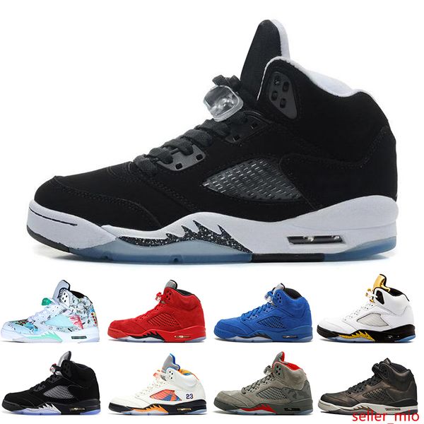 

new 5 5s wings international flight men basketball shoes 16 prem hc low china silver white sup men sports sneakers designer trainers