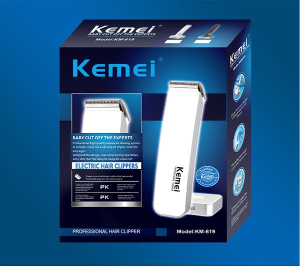 

km-619 electric hair clipper charging clippers for home use style bwkf chrnt