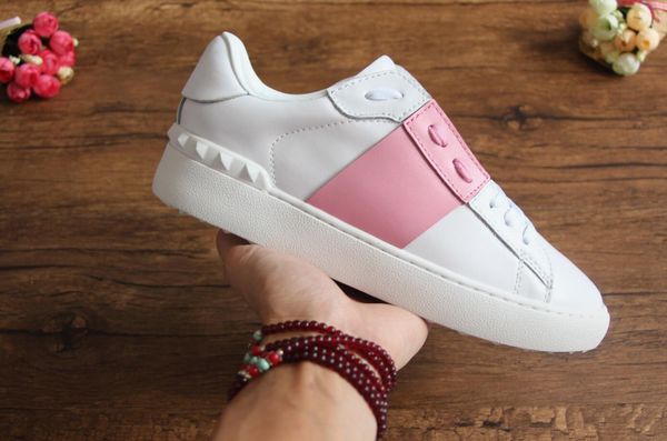 

wholesale men, women, luxury designer casual shoes, high-grade nine-color open shoes, original box number 34 / 46 for sale, Black