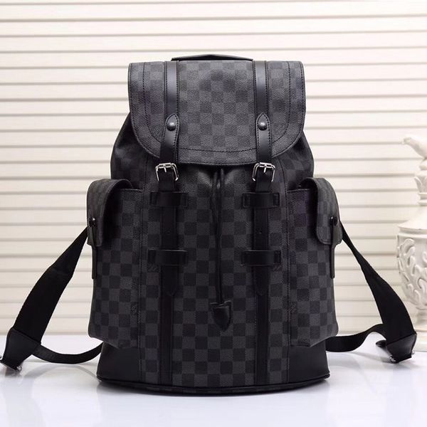 

высокое качество мужские рюкзаки путешествия кристофер сумка винтаж рюкзак l бренд школьные сумки роскошный колледж bookbag