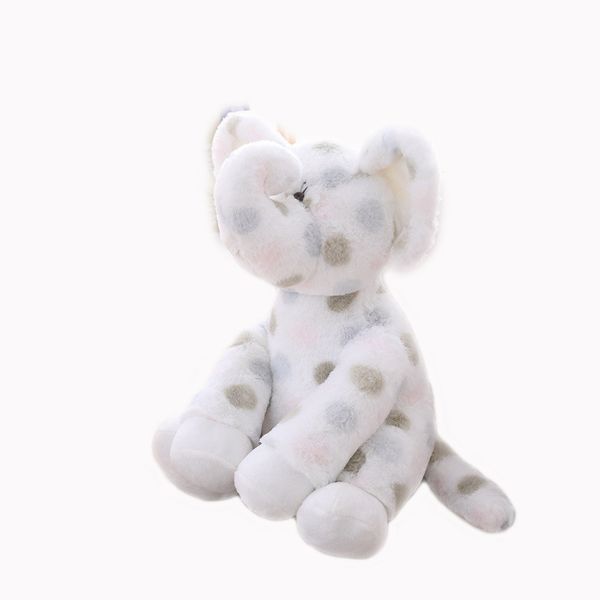 

colorful spotted elephant pillow doll