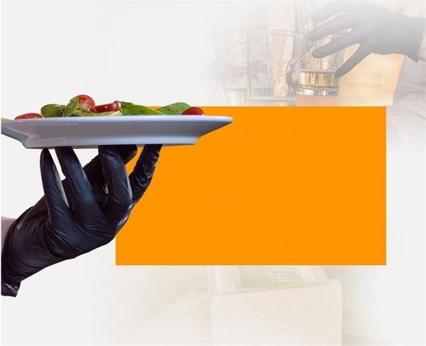 

transparent baking food grade beauty wed glove salon catering plastic industry powder pvc inspection gloves