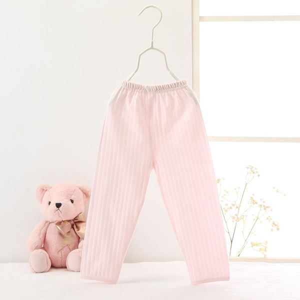 

infant long johns summer thin section children air-conditioned room open file base long male baby pants single newborns, Blue