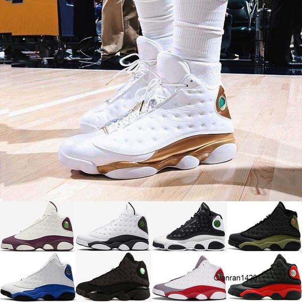 

xiii 13 13s cp3 basketball shoes olive wheat all star chicago athletics j13 sneakers men sports shoes white black