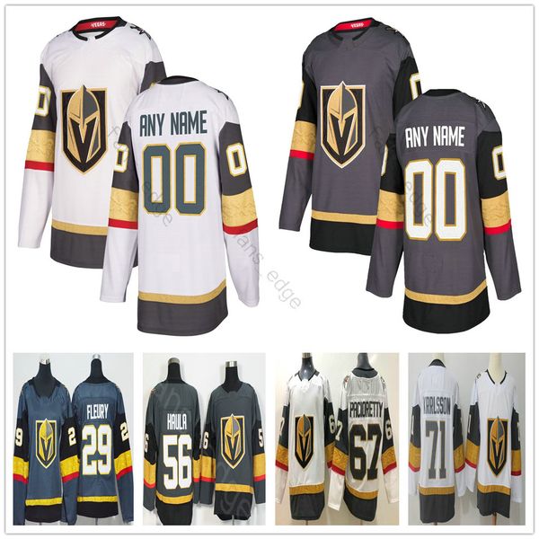 

custom men women kids youth vegas golden knights jerseys 21 cody eakin 27 shea theodore 28 william carrier 73 brandon pirri 7 valentin zykov, Black;red
