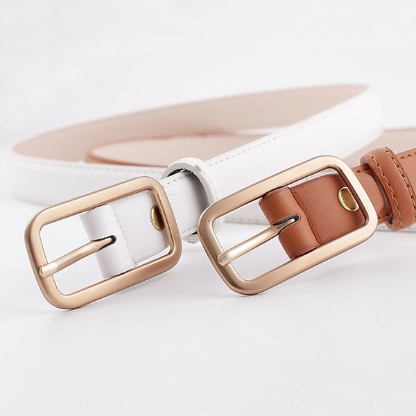 

feina pu and button jeans all-match women's japanese button decorative jeans belt belt women's, Black;brown