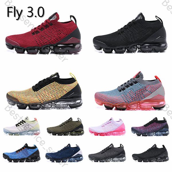 

3.0 Knit Designers Sneakers Gray Orange Throwback future Flash Crimson Charcoal Gray red blue Mens Women Trainers Running shoes 36-45