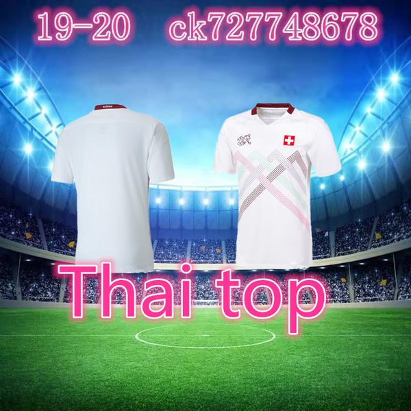 

suisse 2020 2021 switzerland soccer jerseys away white 20 21 switzerland akanji zakaria rodriguez elvedi national team football shirts, Black;yellow