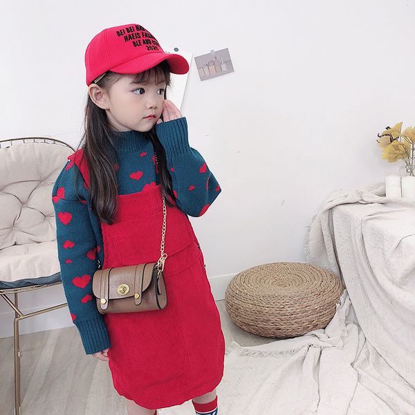 

2020 spring children versitile fashion pu shoulder bag girls bright gold chain square sling bag western style princess shoulder