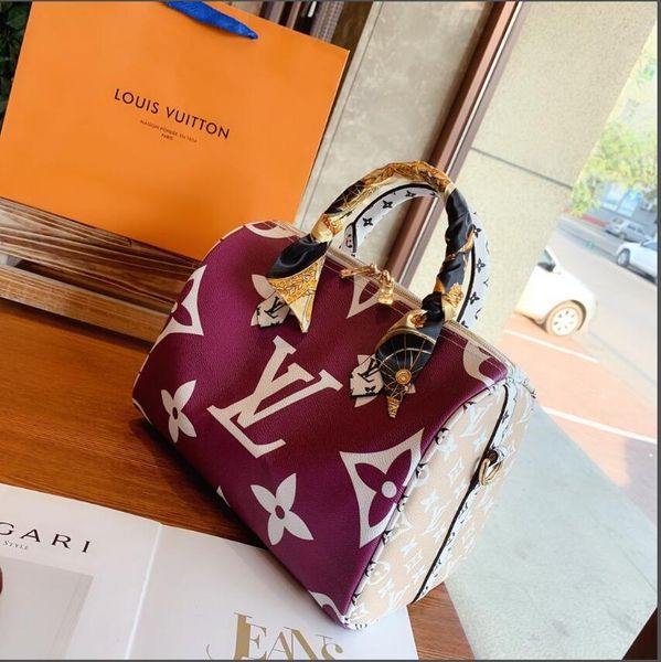 

2019 simple new designers handbag classic style real cow high leather luxury tote bag shoulder shopping bag--5