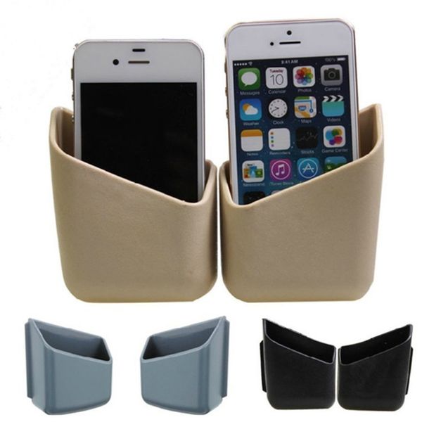 

2pcs universal car auto interior accessories pocket glasses organizer multi-function storage box holder for car phone container