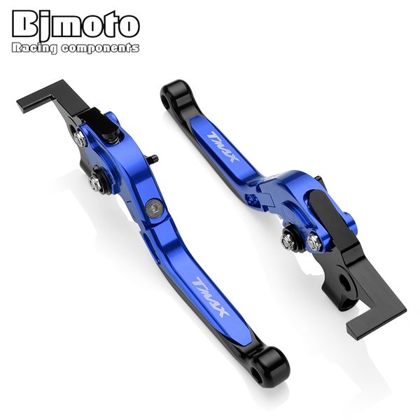 

bjmoto for yamaha tmax 530/500 cnc motorcycle folding extendable clutch brake lever set tmax500 2008-2011 tmax530 2012-2018