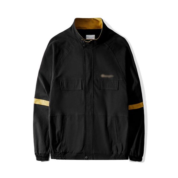 

champions luxury men jacket designer classic coat european american counters selling embroidered jackets casual comfortable stitching coats, Black;brown