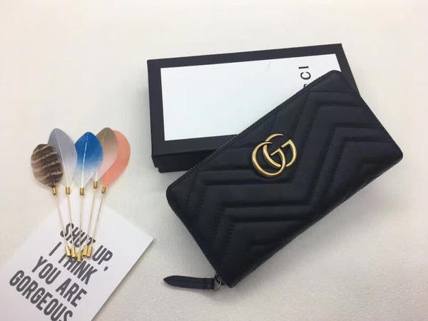 

Women luxury de igner marmont wallet black leather pur e 13 gucci 13 long card wallet coin pur e men 3 color 5fd5