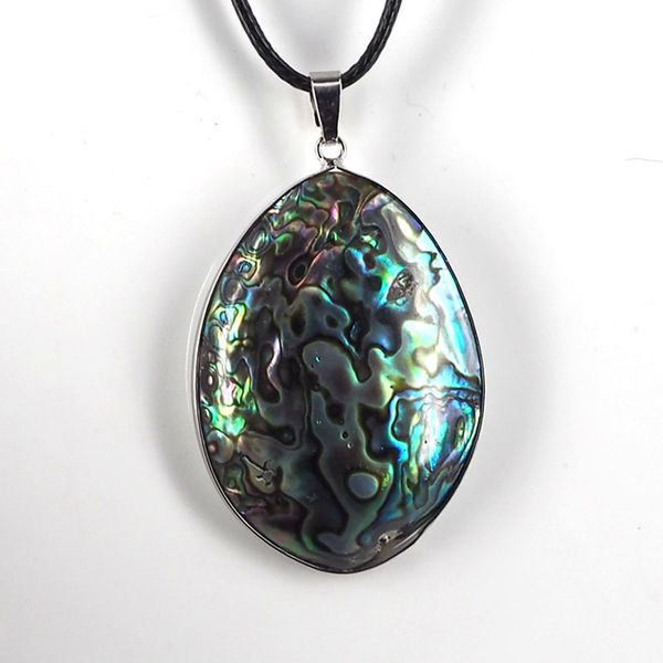 

abalone shell statement choker necklace for women charms pendants gift maxi collar fashion jewelry wholesale, Silver