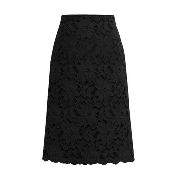 

black skirts womens office lady slim bodycon pencil skirt high waist elegant lace skirt women clothes plus size skirt 5xl 6xl