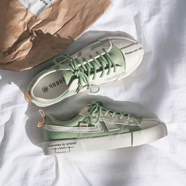 

autumn shoes new 2020 women's shoes canvas students wild ins tide street sulzzang korean sports, Black