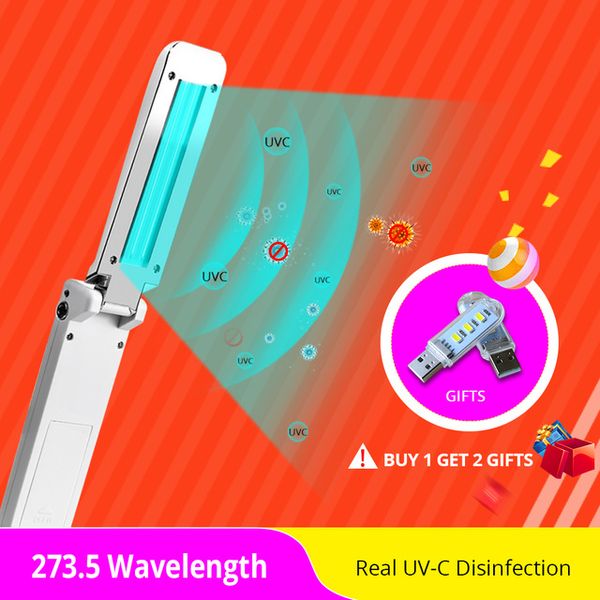 

portable ultraviolet germicidal light portable uv disinfection sterilizer lamp 2w usb battery power holding ultraviolet lamps