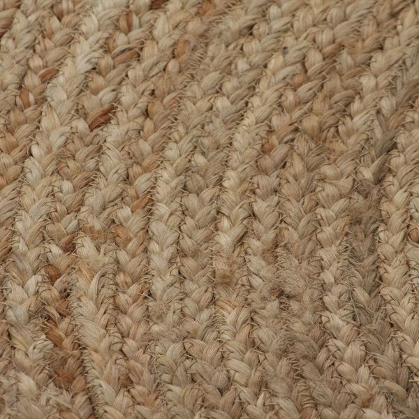 

area rug braided jute 90 cm round other home textile