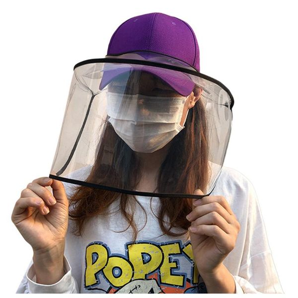 

2020 new arrival anti-spitting protective hat dustproof cover peaked cap hat adjustable size dropshipping wholesale, Black;white