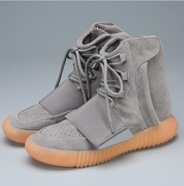 

kanye fear of god 1 brand high boots of god military sneakers hight army boots men and women fashion shoes martin boots 36-47 03, Black