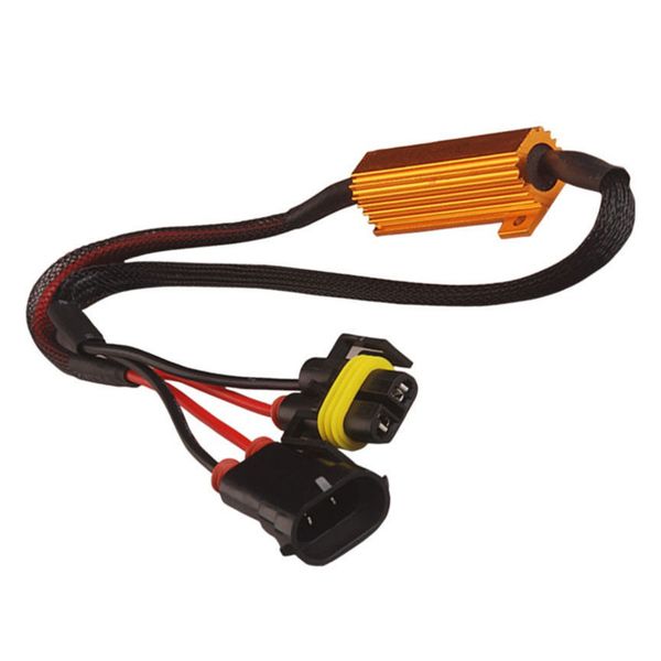 

h8/h11 error led fog light canbus load resistor decoder canceller