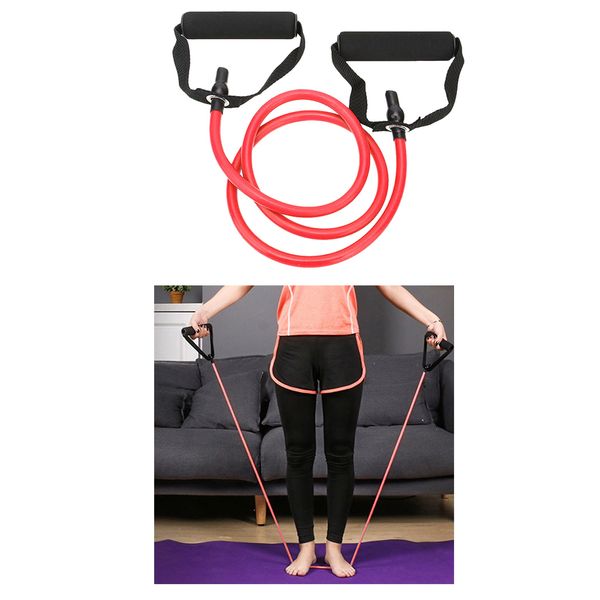 

yoga pull up rope fitness resistance bands 15lbs home workout tubes