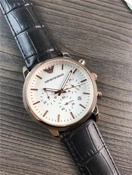 

новые самые продаваемые роскошные кварцевые кожаные мужские часы модные мужские дизайнерские часы оптом мужские подарочные часы, Slivery;brown