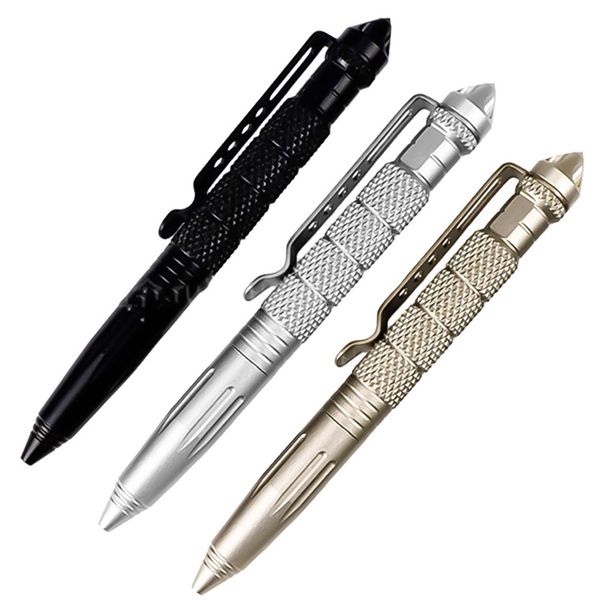 

тактическая ручка из вольфрамовой стали вращающийся унисекс инструмент ручка окно металлическая шариковая многофункциональный стационарный, Blue;orange